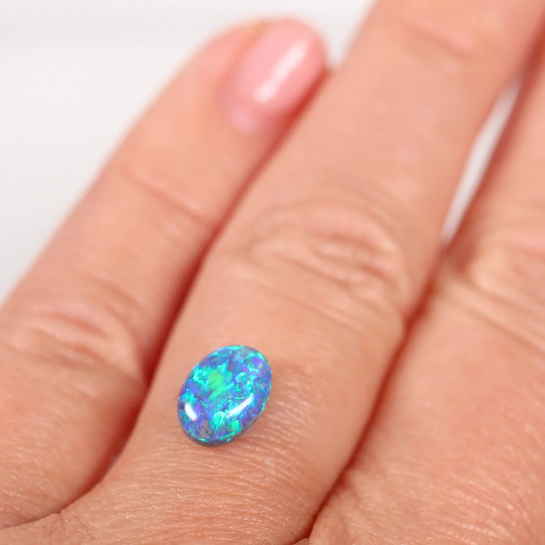 1.35ct (8.4x6.1x4.2mm) Black Opal