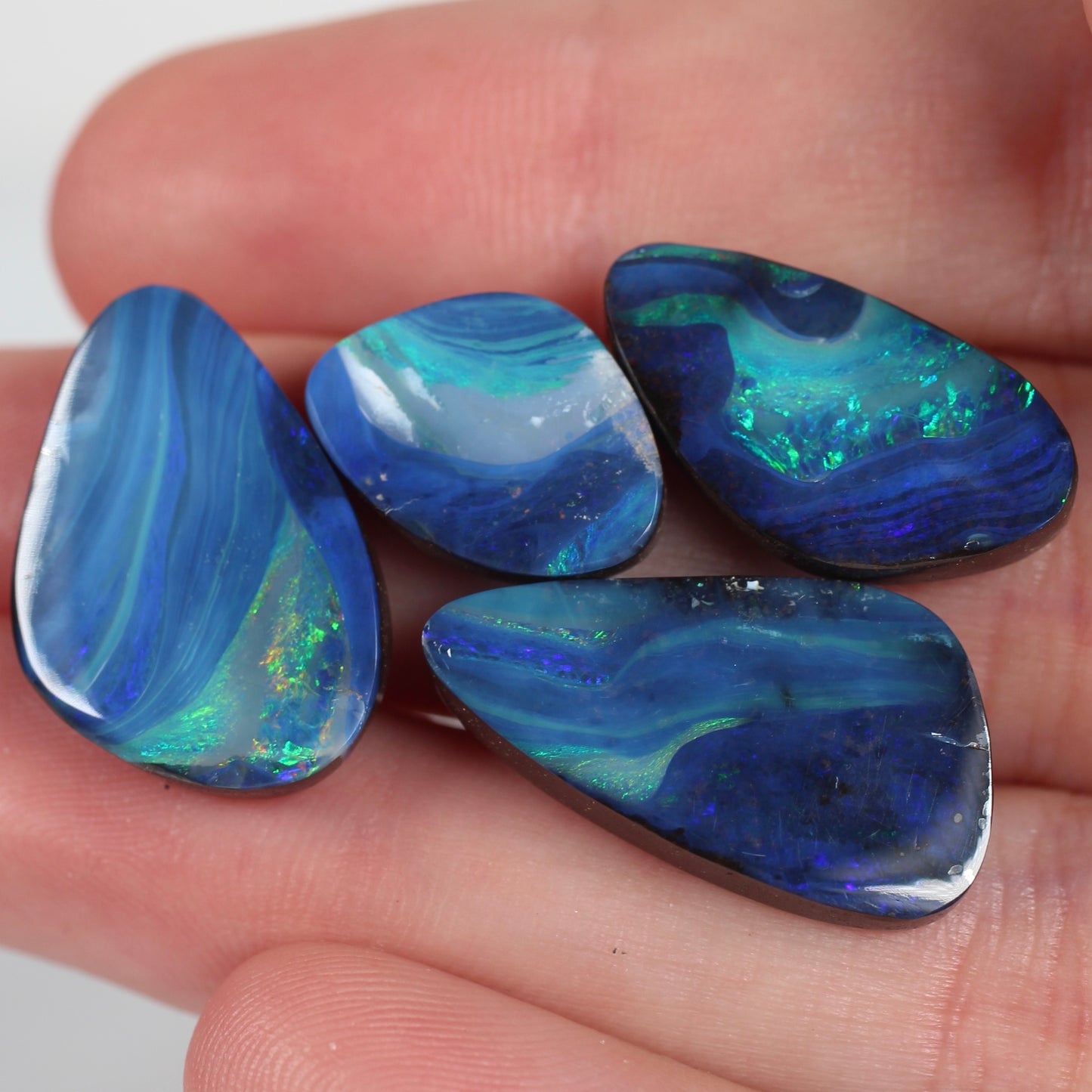 38ct (4x) Boulder Opal Parcel