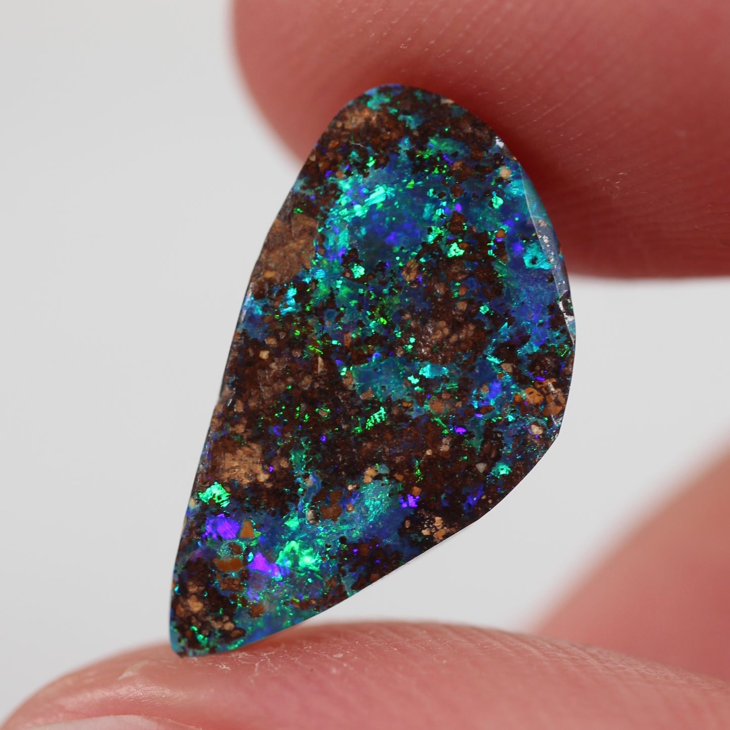 2.62ct (15x8.3x3.2mm) Boulder Opal
