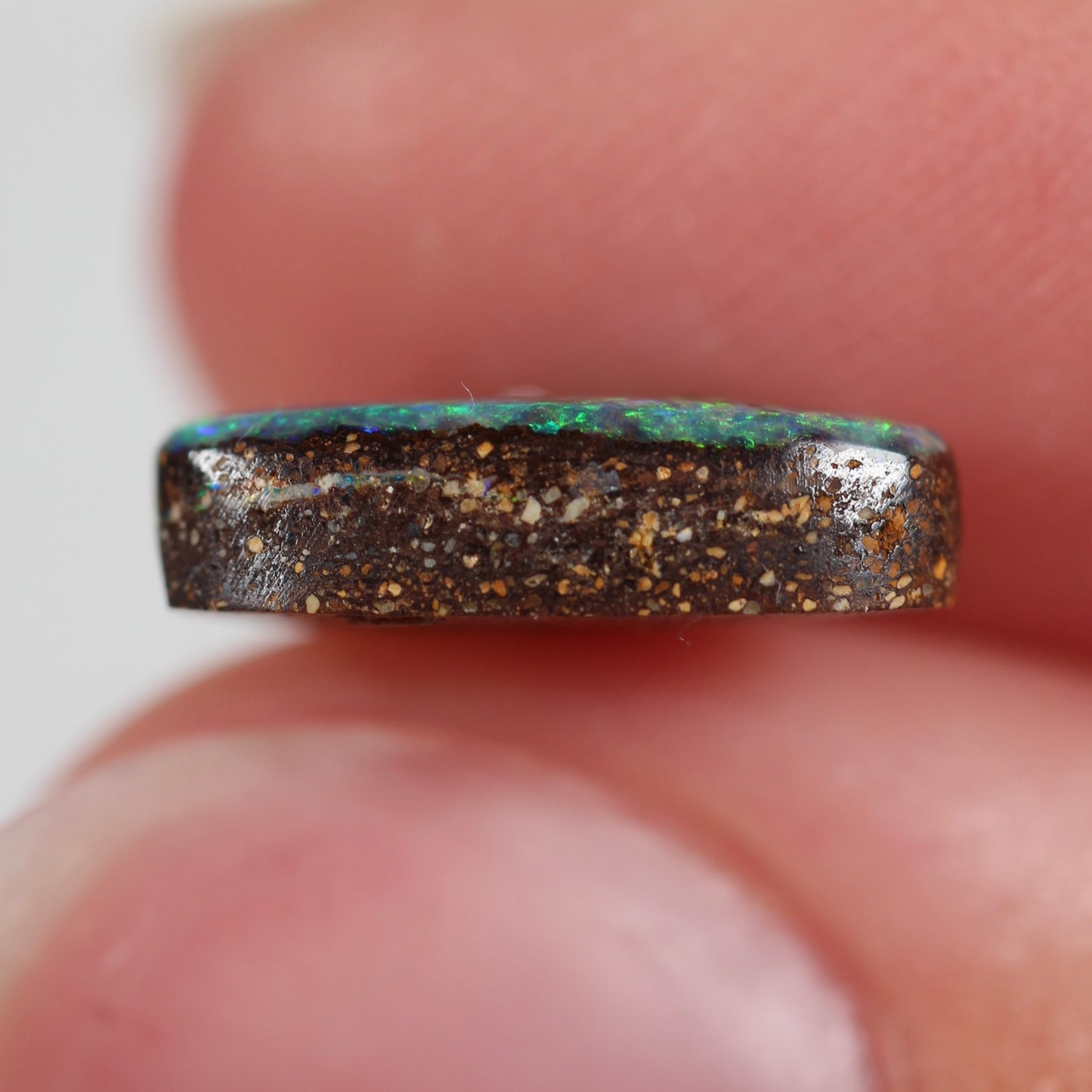 2.78ct (11.3x8.8x3.3mm) Boulder Opal