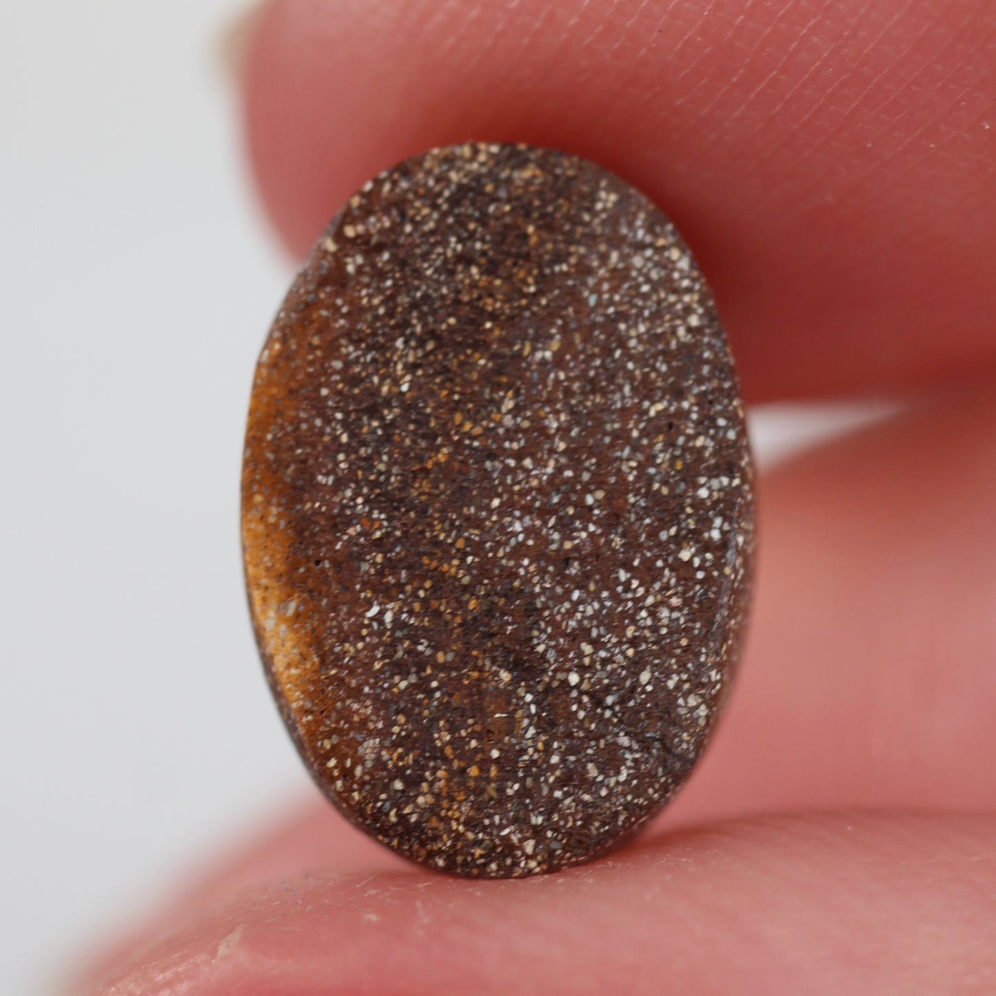 3.71ct (12.6x8.9x3.4mm) Boulder Opal