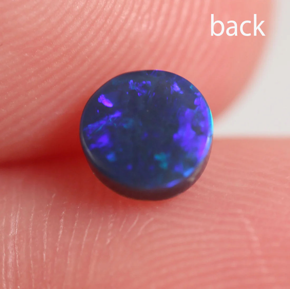 0.35ct (4.8x4.7x2.2mm) Black Opal