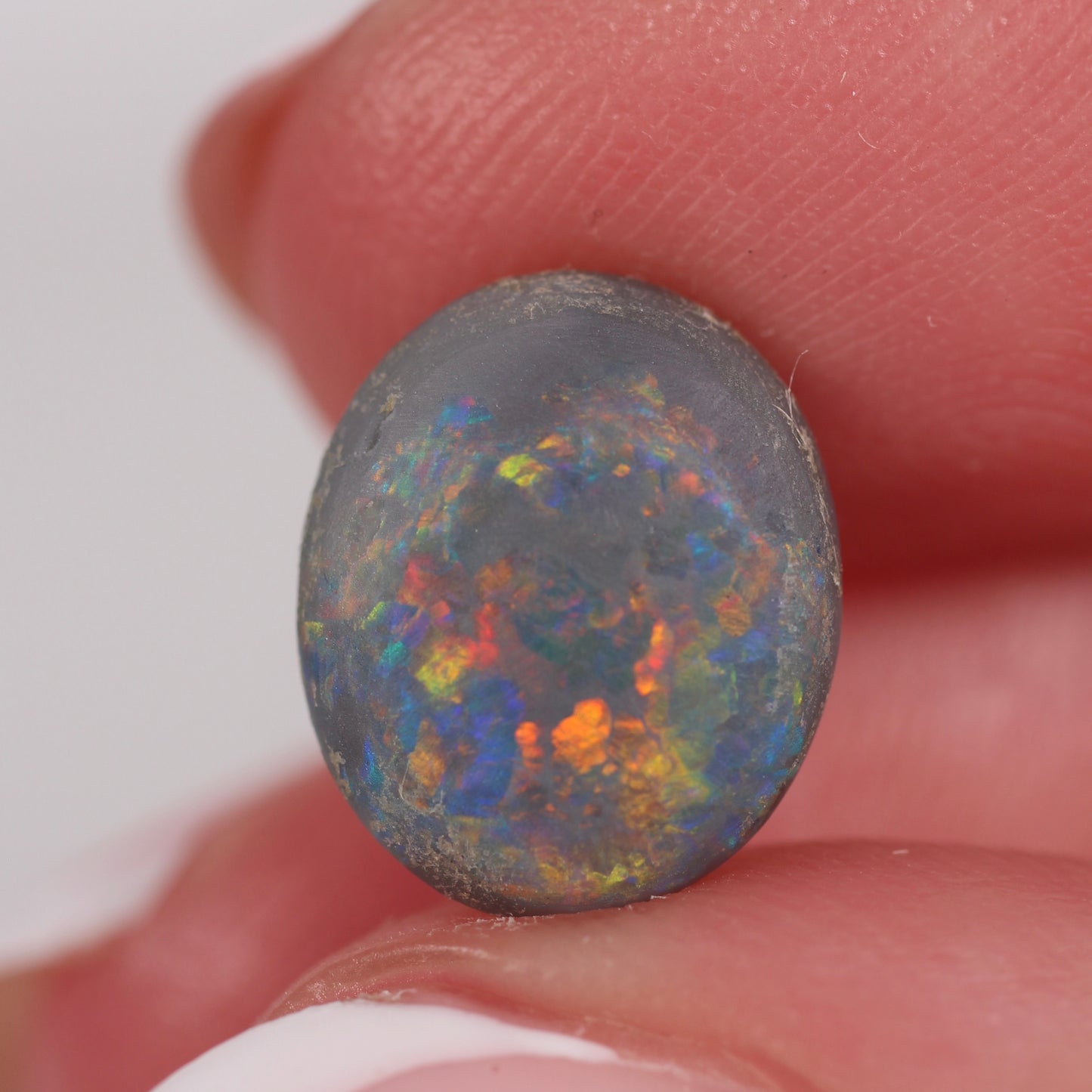 2.85ct (11x9.2x4.5mm) Black Opal