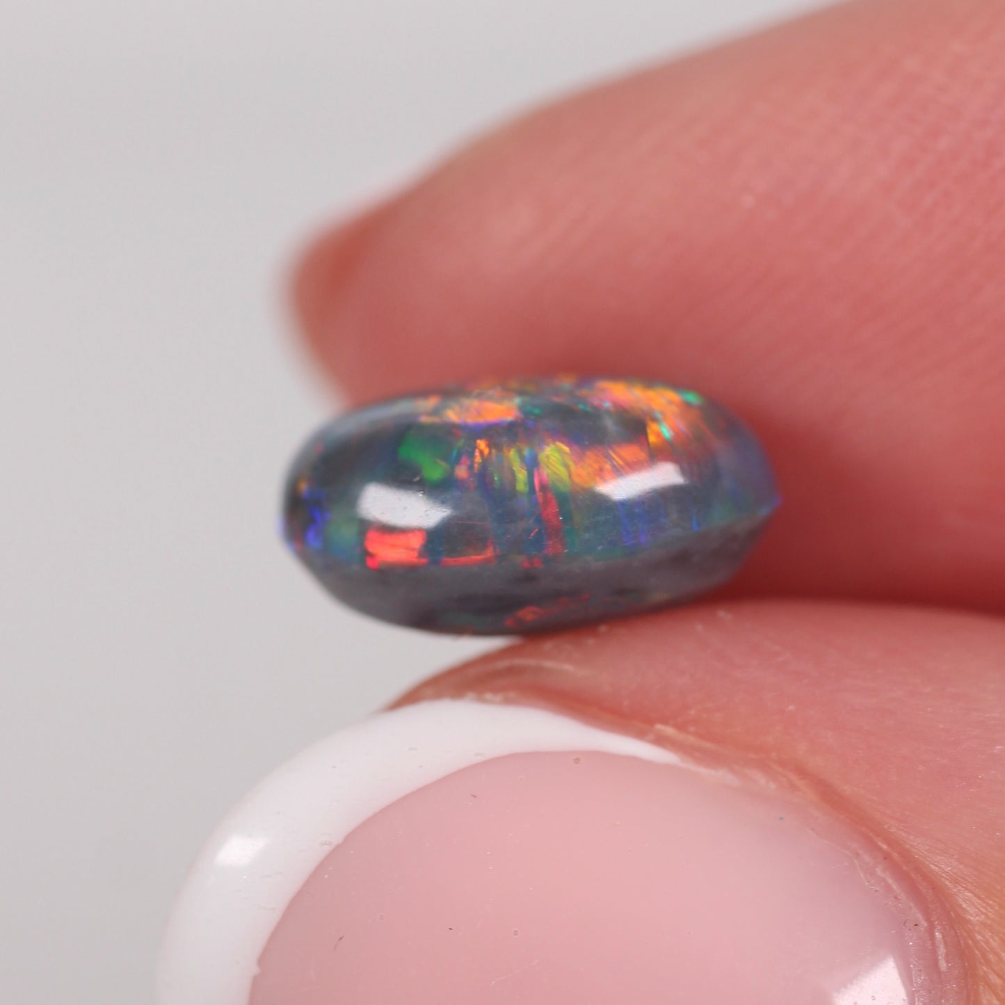 2.36ct (10x7.6x5.2mm) Black Opal