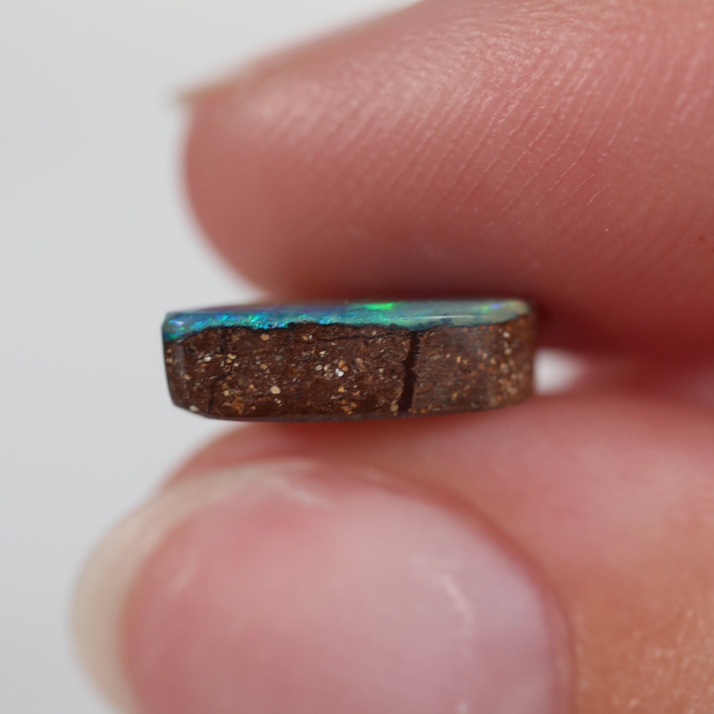 3.21ct (13x10.3x3.3mm) Boulder Opal