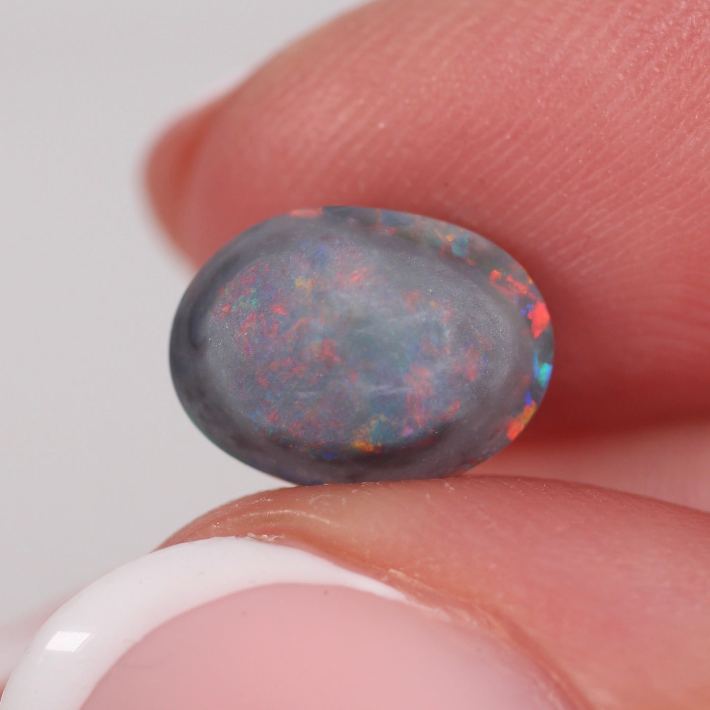 2.36ct (10x7.6x5.2mm) Black Opal