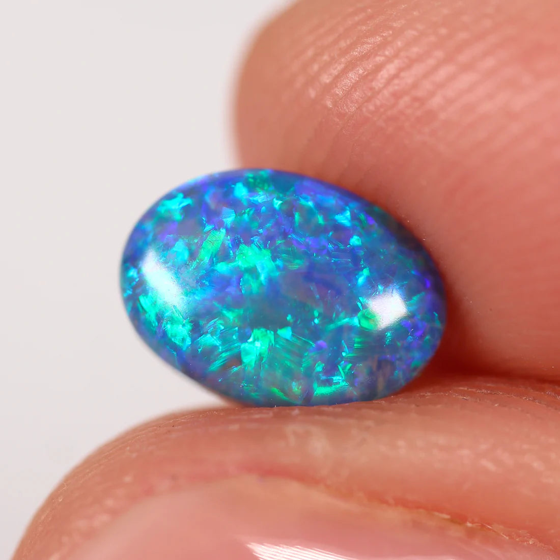 1.35ct (8.4x6.1x4.2mm) Black Opal