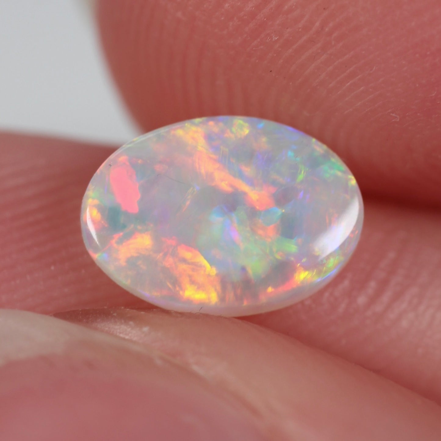 0.8ct (9x6.5x1.9mm) Crystal Opal