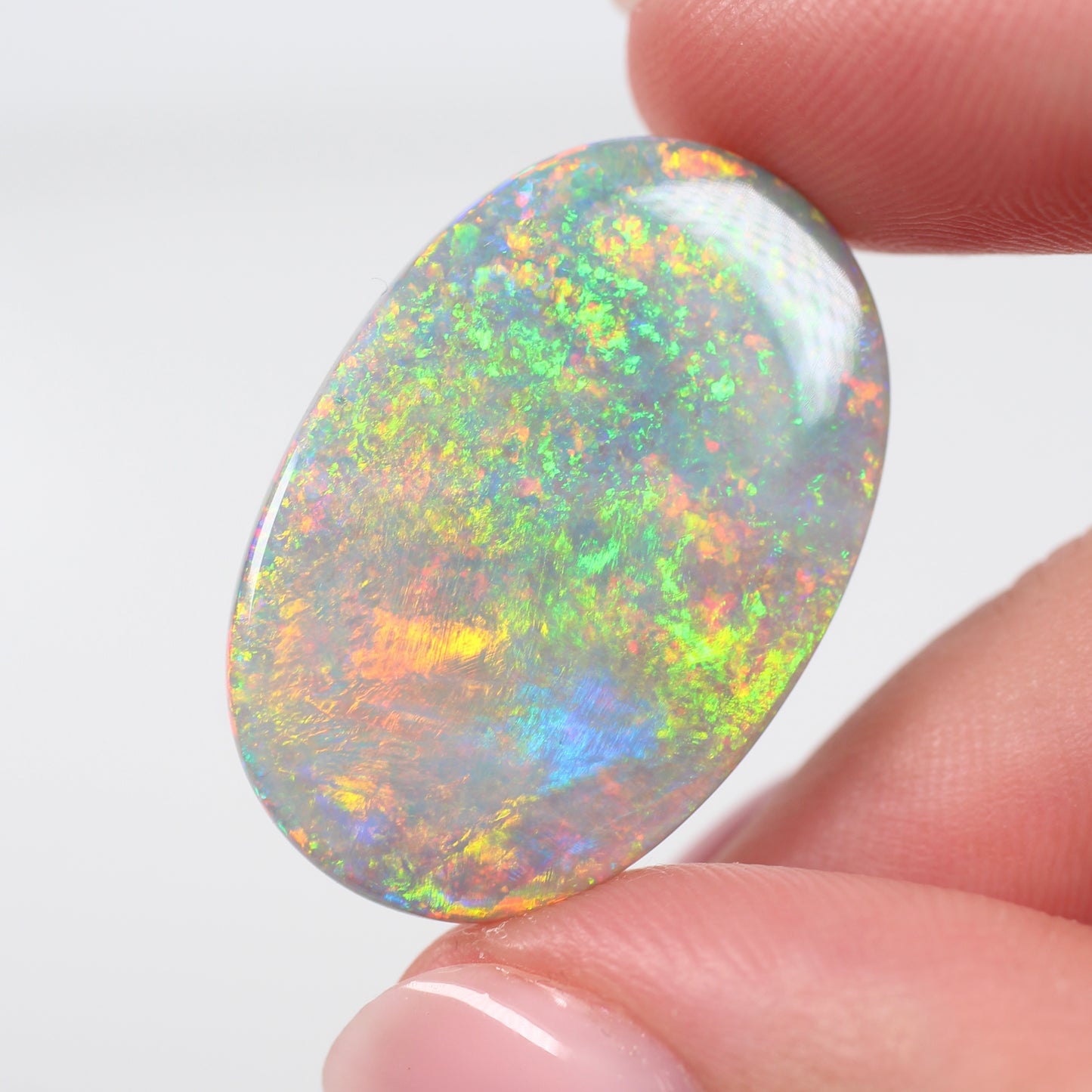17.20cts (30x20x6mm) Dark Opal