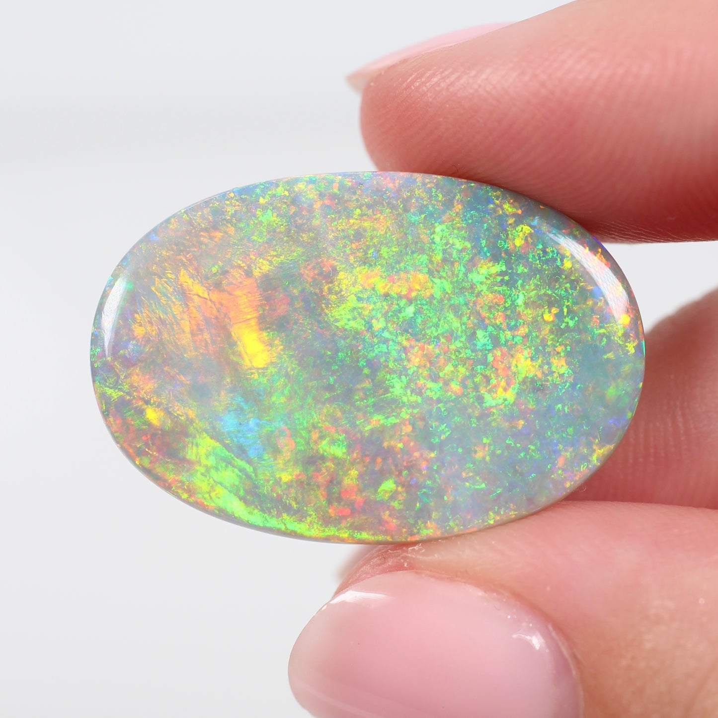 17.20cts (30x20x6mm) Dark Opal