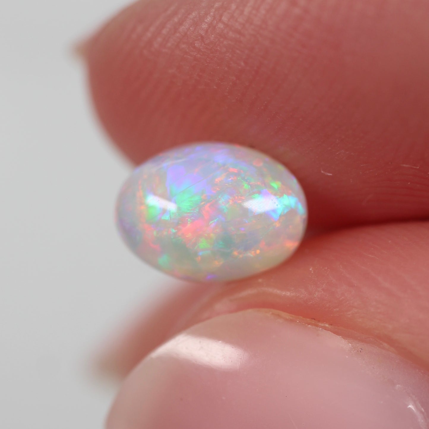 0.79ct (7.7 x 5.5 x 3.07mm) Crystal Opal