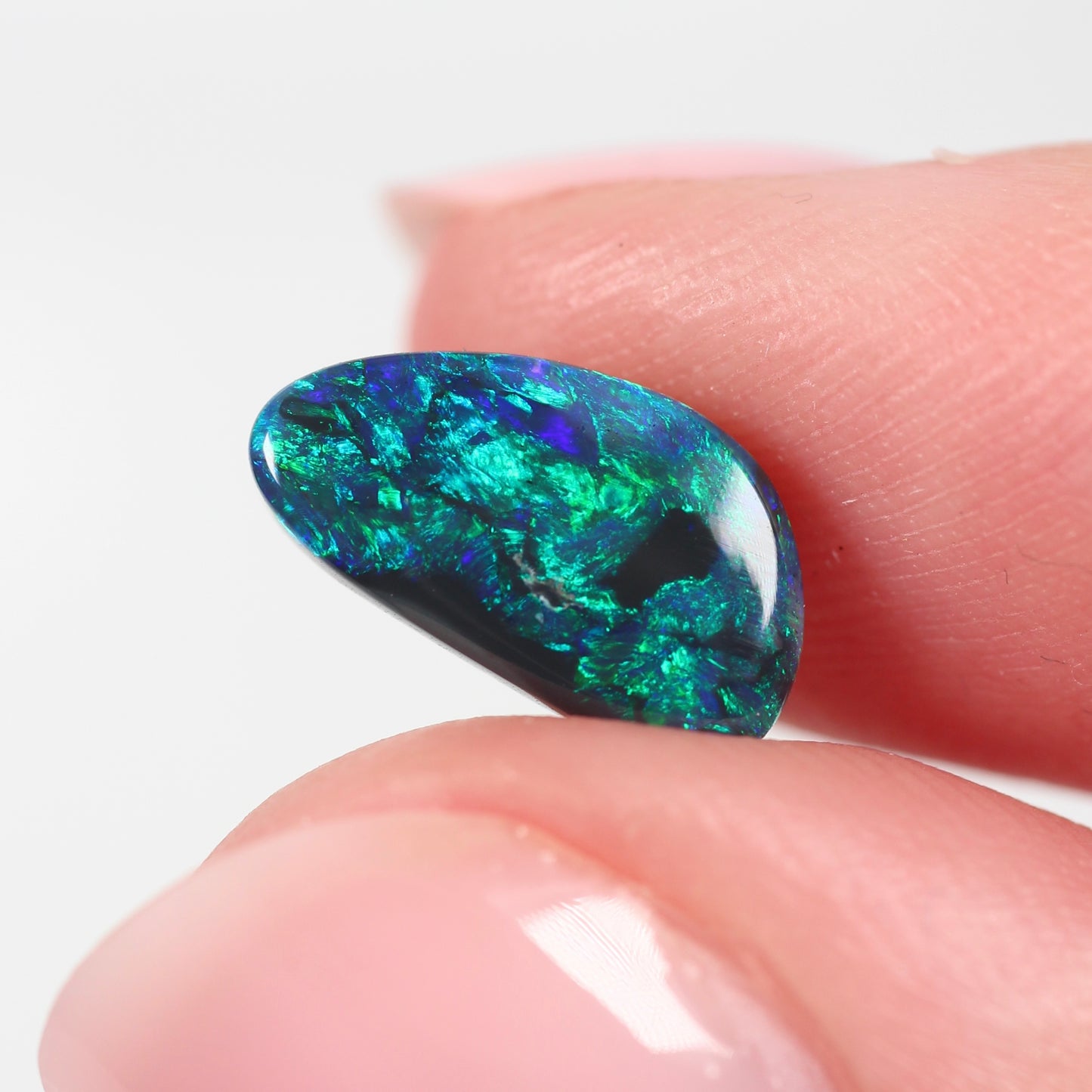1.48ct (11.3x6.3x2.9mm) Black Opal