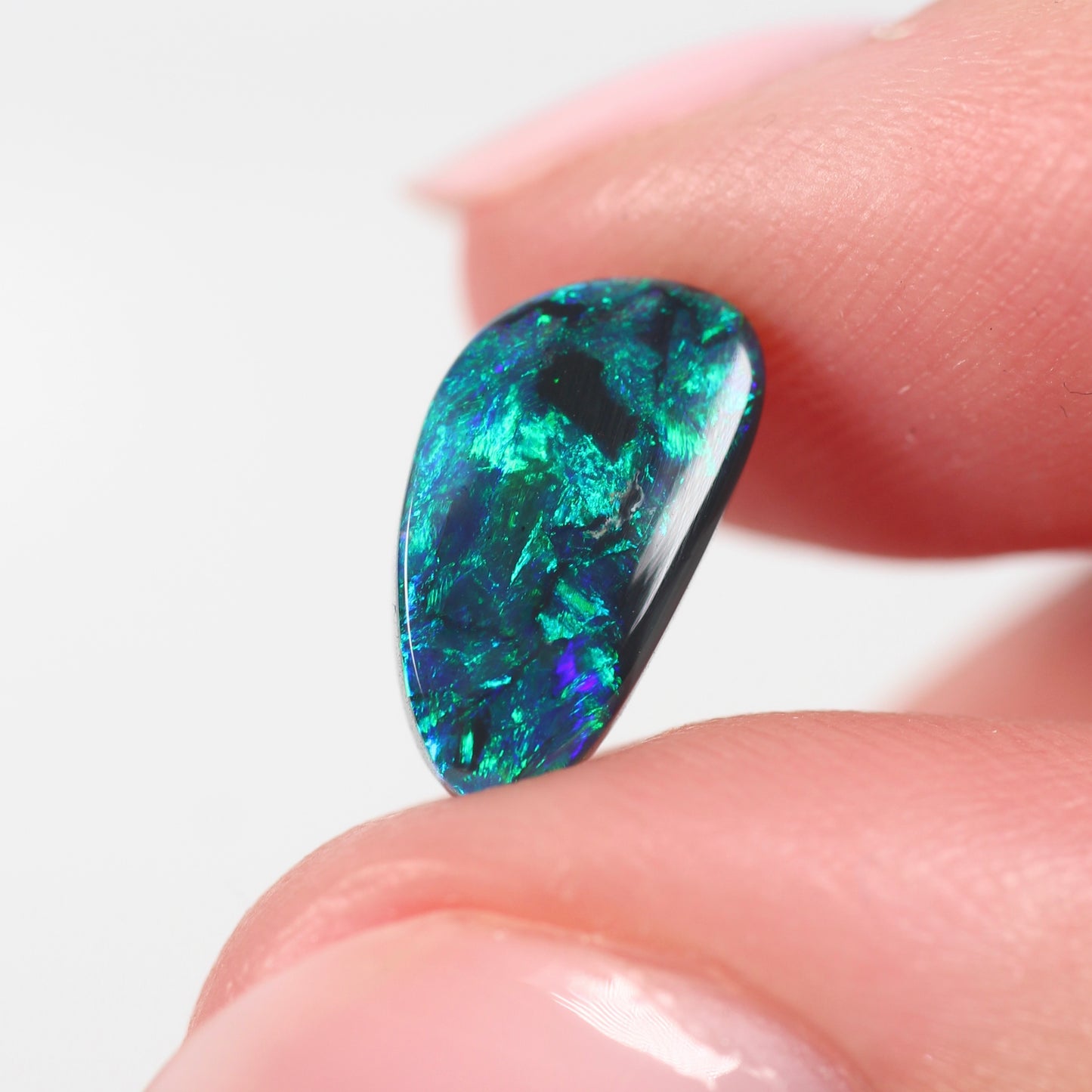 1.48ct (11.3x6.3x2.9mm) Black Opal