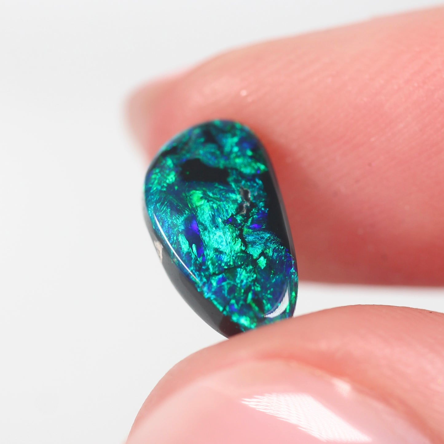 1.48ct (11.3x6.3x2.9mm) Black Opal