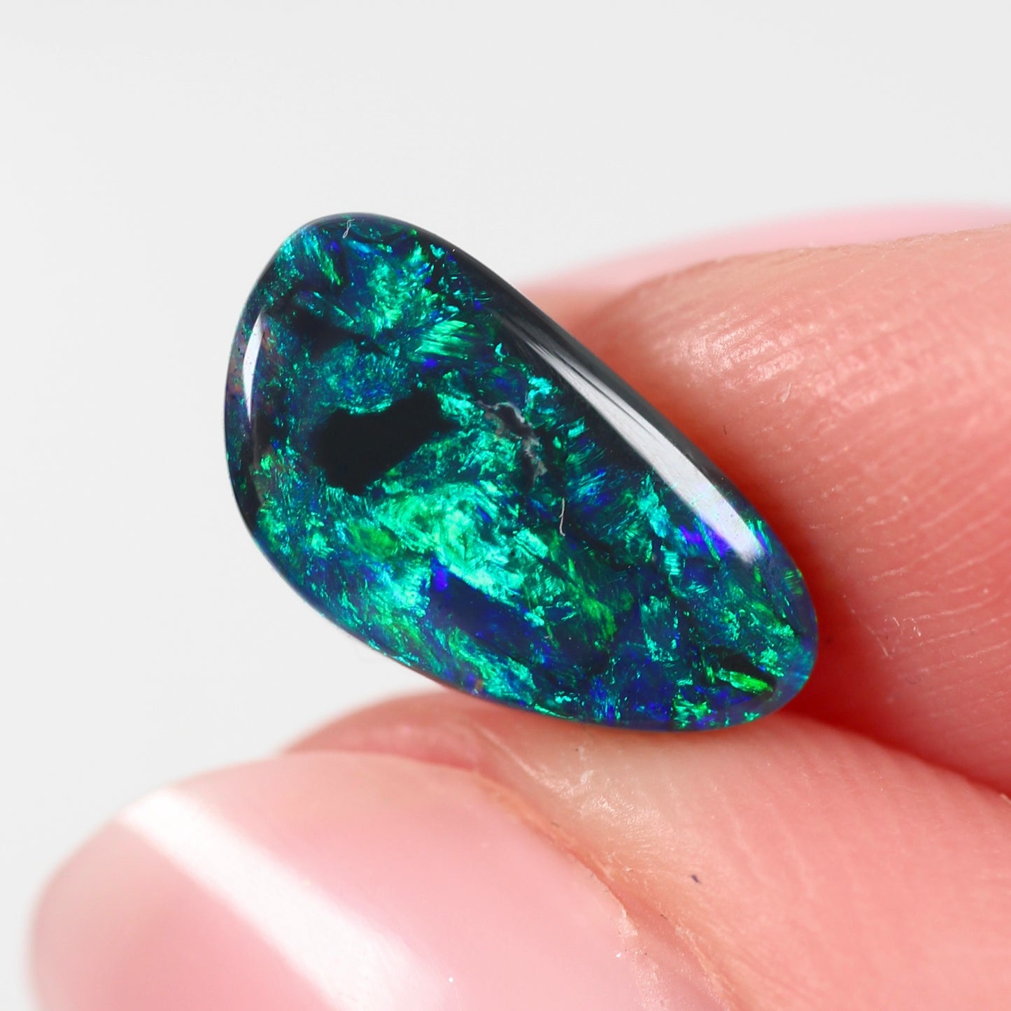 1.48ct (11.3x6.3x2.9mm) Black Opal