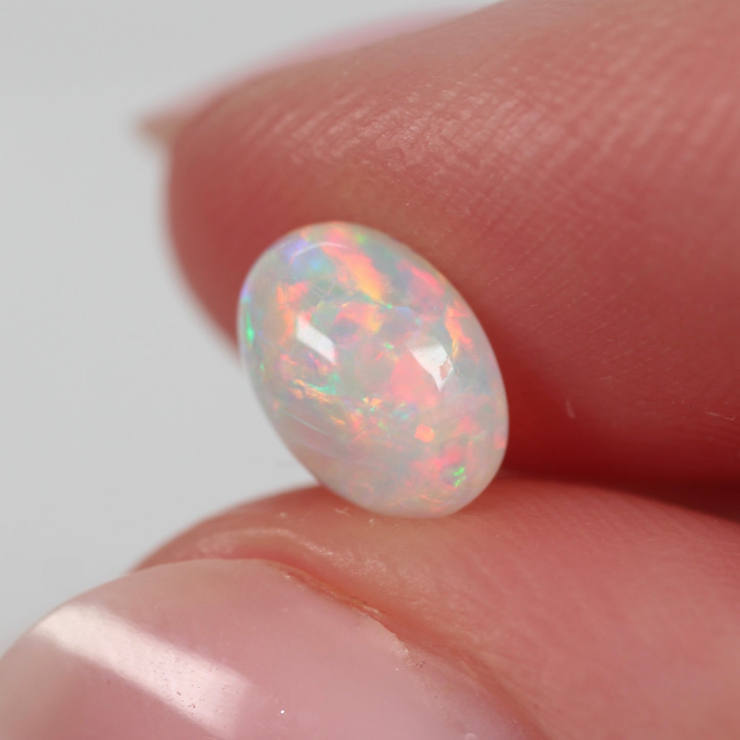 0.79ct (7.7 x 5.5 x 3.07mm) Crystal Opal