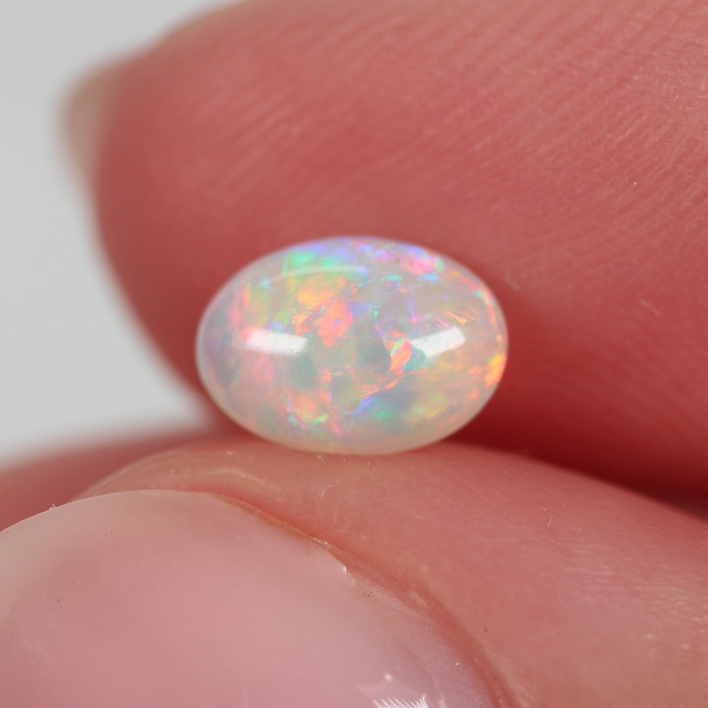 0.79ct (7.7 x 5.5 x 3.07mm) Crystal Opal