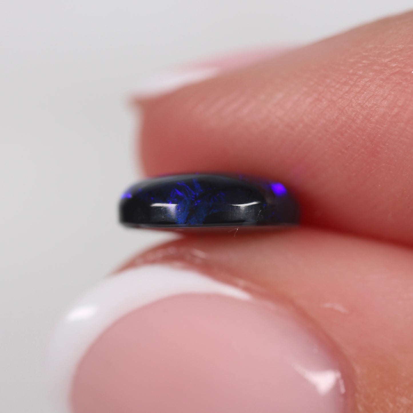 1.30ct (8.8 x 7.5 x 3.1mm) Black Opal