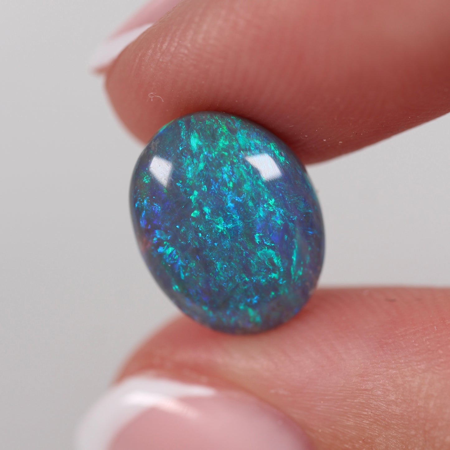 3.40ct (12.3 x 9.7 x 4.7mm) Dark Opal
