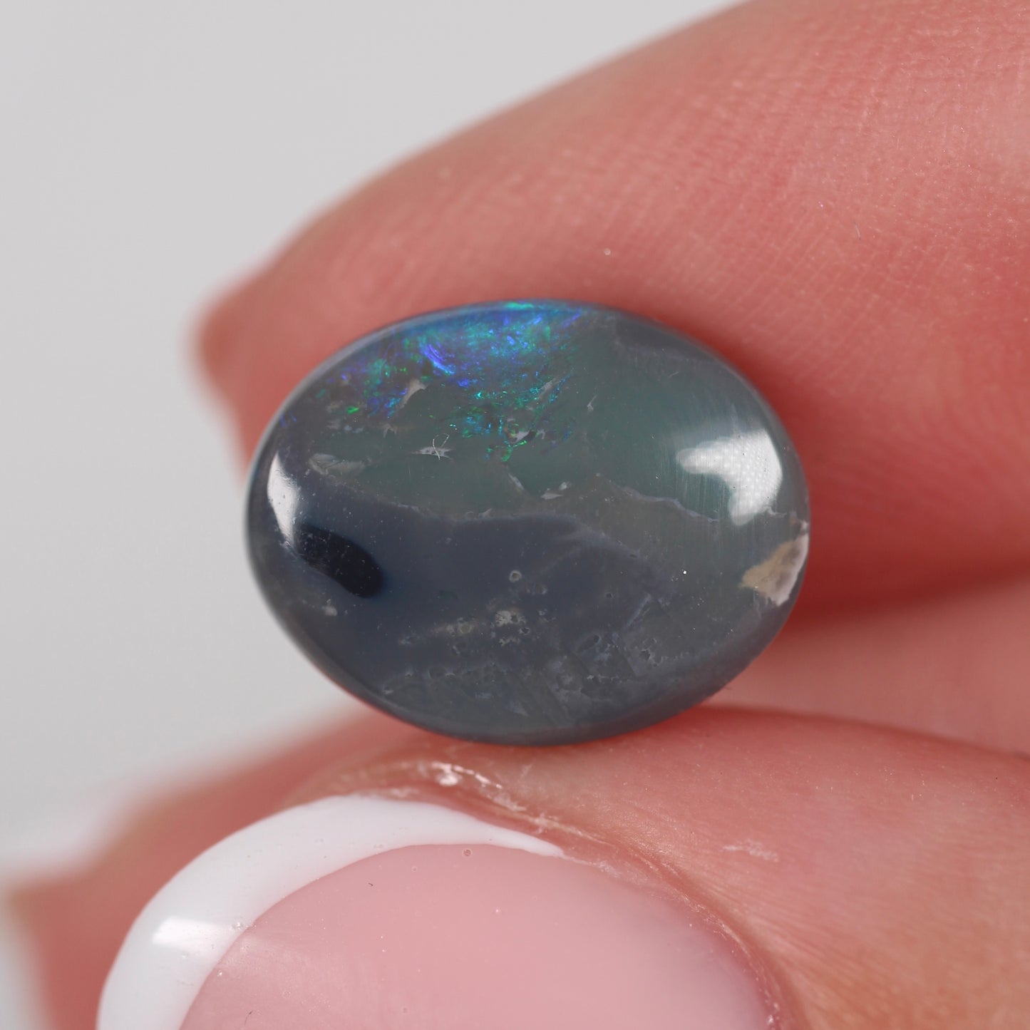 3.40ct (12.3 x 9.7 x 4.7mm) Dark Opal