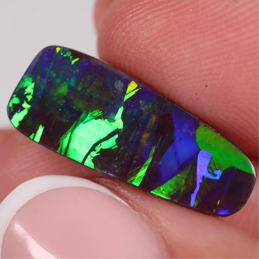 6.69ct (21.3x8.5x4.2mm) Boulder Opal