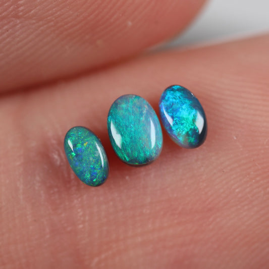 0.39ct Black Opal Parcel