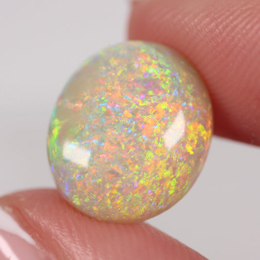 5.71ct (14.1x12.2x5.9mm) Crystal Opal