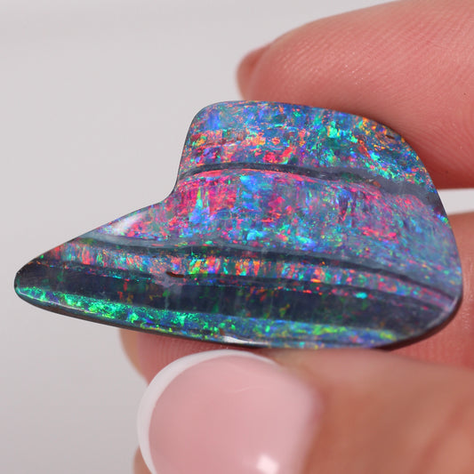 22.50ct (39.7x19.1x5.7mm) Boulder Opal