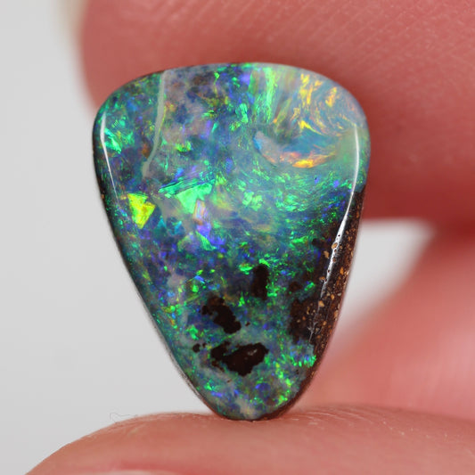 2.78ct (11.3x8.8x3.3mm) Boulder Opal