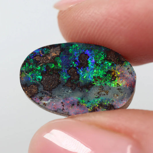 7.40ct (17x11x4mm) Boulder Opal