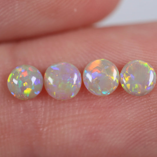 0.62ct (4x4mm) Crystal Opal Parcel