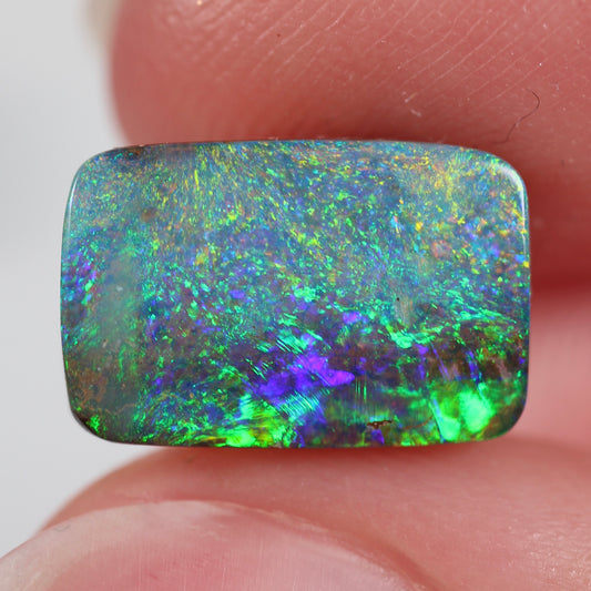 3.70ct (12.8x8.4x3.3mm) Boulder Opal