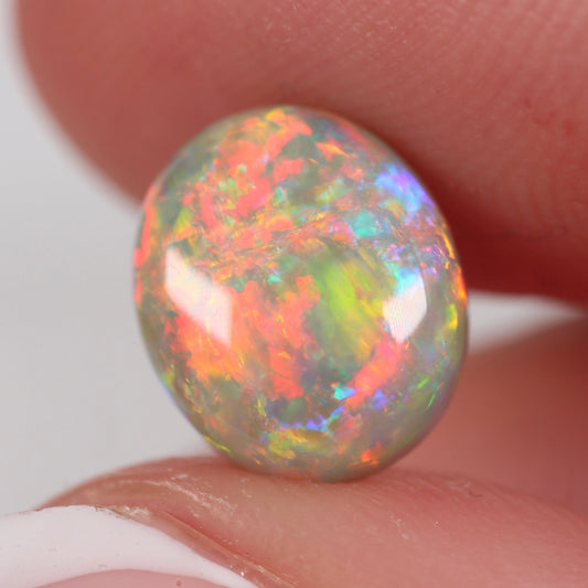 2.66ct (9.4x8.4x5.2mm) Dark Opal