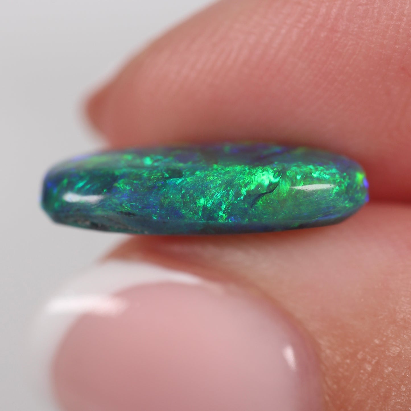 3.28ct (16x7.5x4.1mm) Black Opal