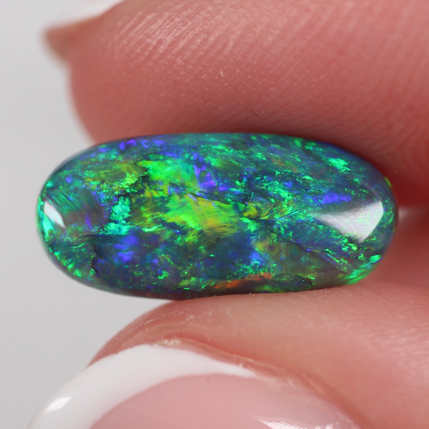 3.28ct (16x7.5x4.1mm) Black Opal