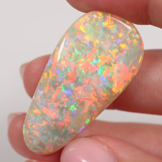 29.1ct (39.5x19.5x6.5mm) Light Opal