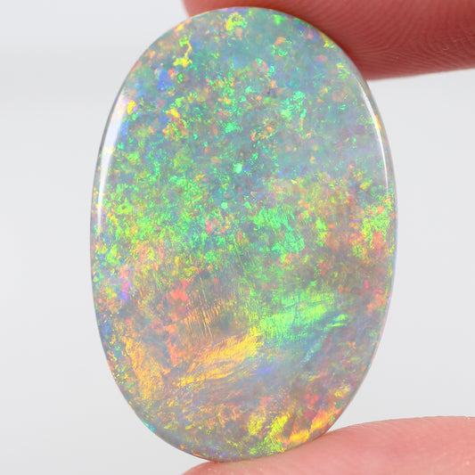 17.20cts (30x20x6mm) Dark Opal