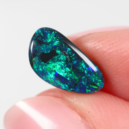 1.48ct (11.3x6.3x2.9mm) Black Opal