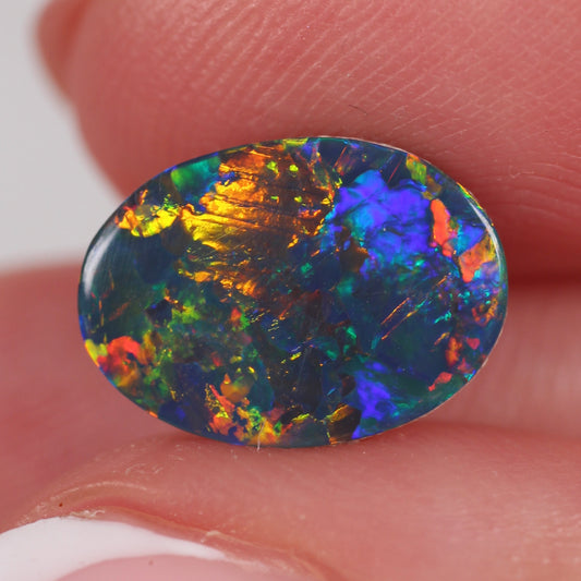 1.99ct (12x8.7x3mm) Black Opal